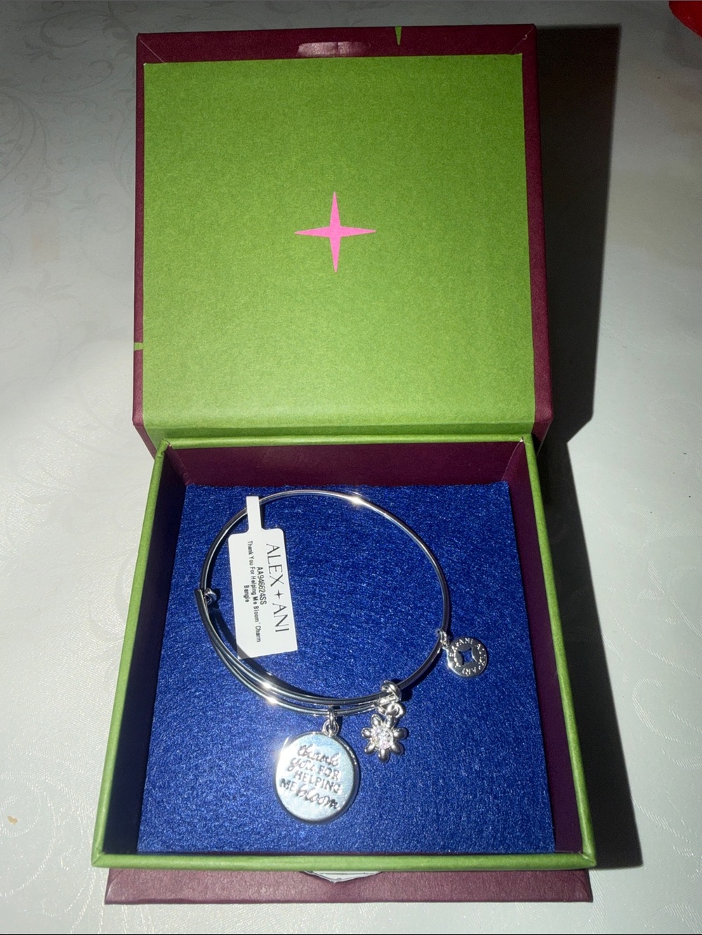 Alex & Ani Silver Bangle Bracelet